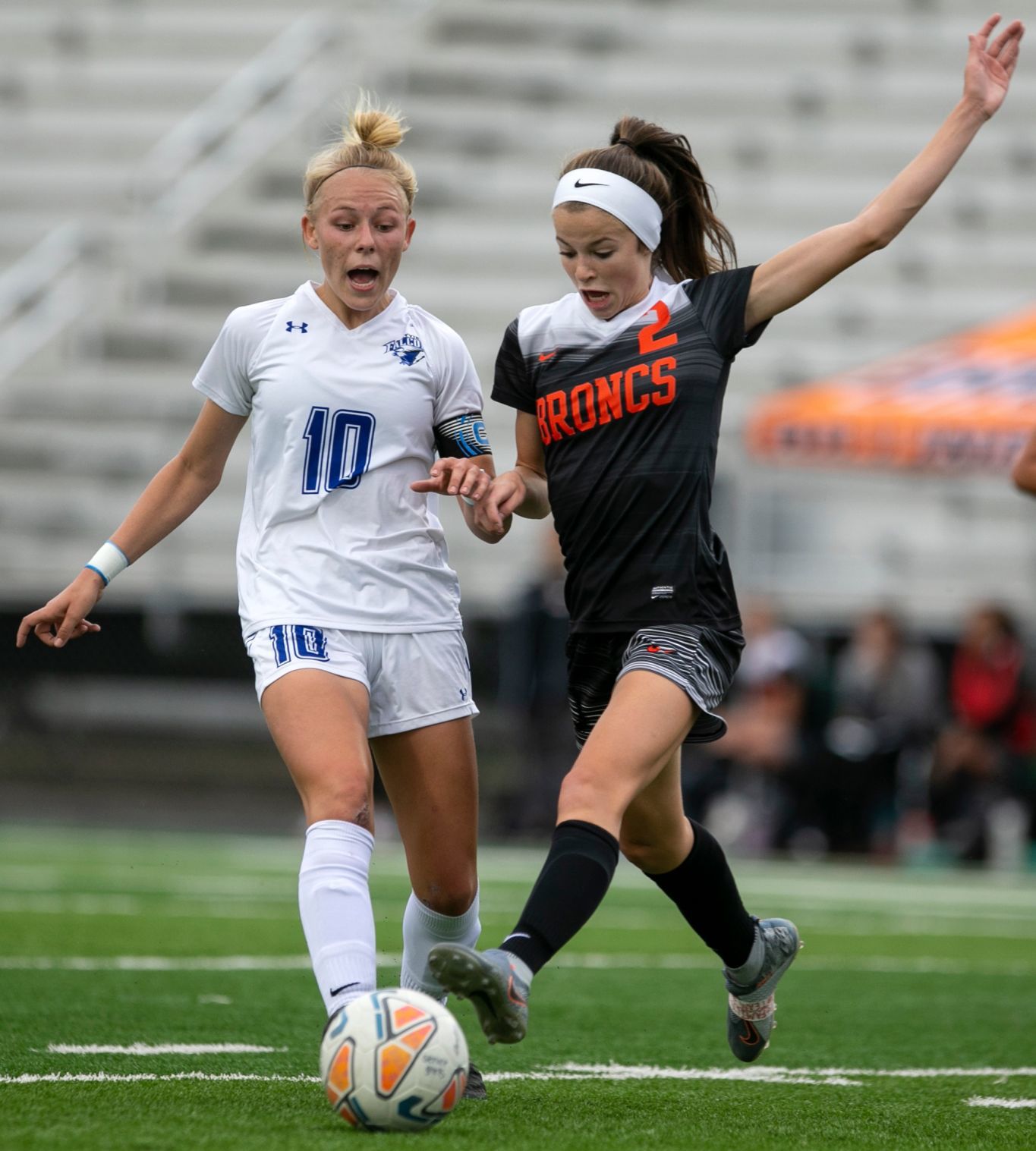 Senior and Skyview girls soccer draw
